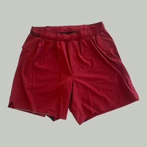 Lululemon Men’s Pace Breaker Shorts – 5” (Red)